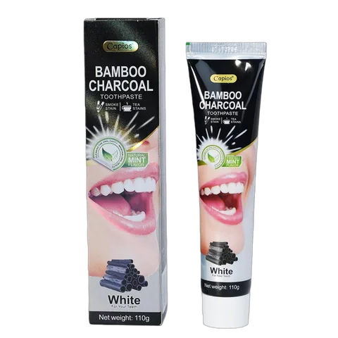 CAPIOS Bamboo Charcoal Toothpaste packaging