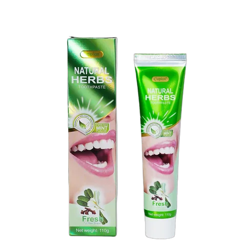 CAPIOS Natural Herbs Toothpaste packaging