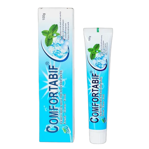 COMFORTABIF Toothpaste packaging