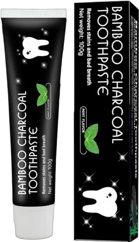 Bamboo Charcoal Toothpaste packaging
