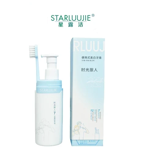 STARLUUJIE Portable Whitening Toothpaste packaging