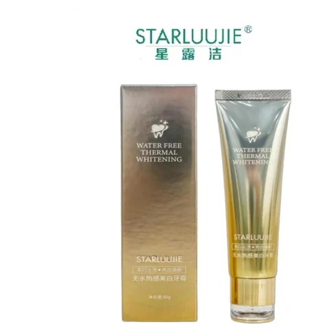 STARLUUJIE Waterless Thermal Whitening Toothpaste packaging