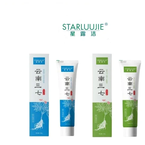 STARLUUJIE Yunnan Panax Notoginseng Care Toothpaste packaging