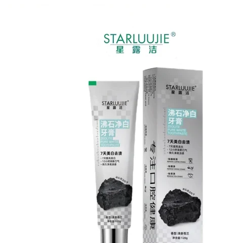 STARLUUJIE Zeolite Brightening Toothpaste packaging