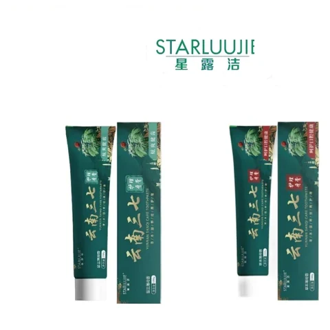 STARLUUJIE Yunnan Panax Notoginseng Care Toothpaste packaging