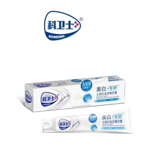 Kewoshi Baking Soda Whitening Toothpaste packaging
