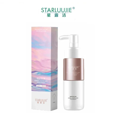 STARLUUJIE Botanical Care Toothpaste packaging
