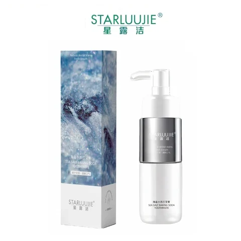 STARLUUJIE Sea Salt Baking Soda Toothpaste packaging