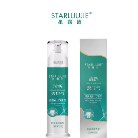 STARLUUJIE Fresh-Breath Toothpaste packaging