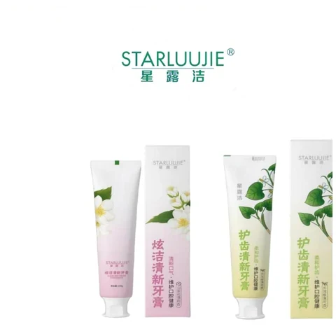 STARLUUJIE Brightening Fresh Care Toothpaste packaging