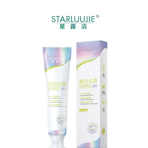 STARLUUJIE Intensive Whitening Stain-Removal Toothpaste packaging