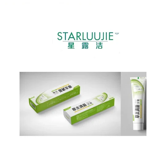 STARLUUJIE Herbal Fresh Toothpaste packaging